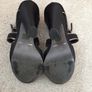 Kurt Geiger Carvela Black High Heal Sandle Image 3