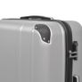 Four Piece Hardcase Trolley Set Silver Image 4