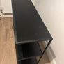 Black shelving unit Image 2