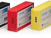 Glass Polish 15017 Diamond Hand Pads Sanding Blocks for Smoothing, Edging & Polishing - 5 Pads Set - Grits 60, 120, 200, 400, 600