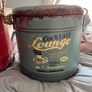 Oil Barrel effect storage stools Image 3