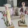 Pair of Capodimonte Porcelain Figurines Image 7