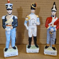 SBL Regal House Collection Military Porcelain Figurines