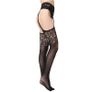 Sexy tights floral print long mesh lace stockings Image 2
