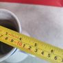 Handcrafted Blue Gray Glazed Art Studio Pottery Tall Mug AS Flower VASE Image 3