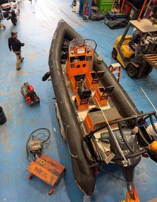 Rib boat