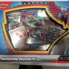 Roaring Moon Ex Pokemon TCG box Set Scarlet & Violet. New and Sealed.