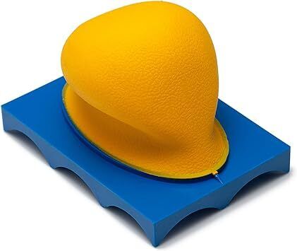 Glass Polish15922 Handheld Sanding Holder, Hand Pad for sanding abrasives foams | 100 x 70 mm
