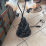 Bronze effect lovers table lamp Image 6