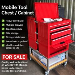 Heavy Duty Mobile Tool Chest / Workshop Cabinet