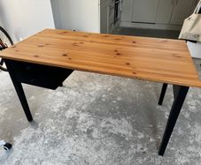 Ikea Arkelstorp Desk Black And Wood