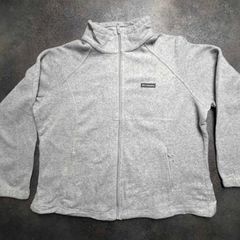 columbia fleece jacket grey
