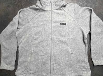 columbia fleece jacket grey