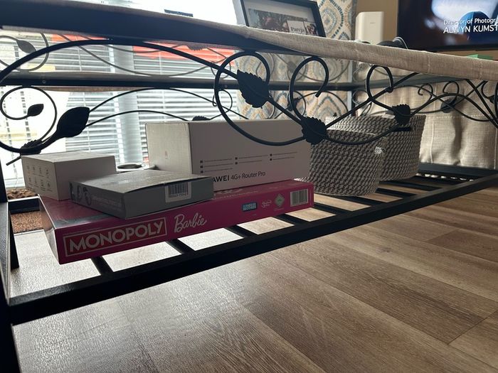 glass coffee table