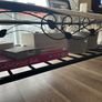 glass coffee table Image 3
