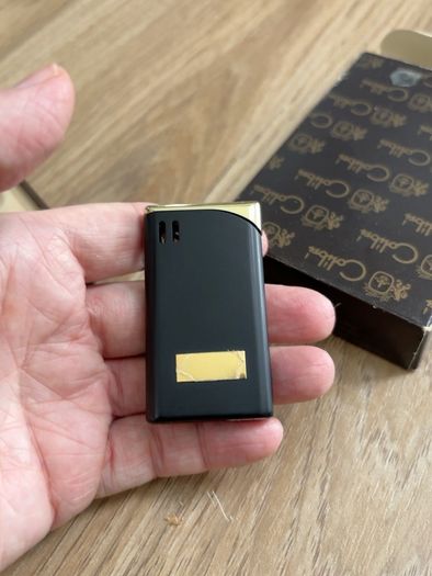 Vintage Colibri of London Lighter , boxed Never Used