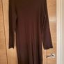Nobody's Child Ribbed Knit Dress - Chocolate Brown - Size L Image 9