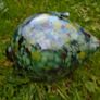Coloured glass swan dish, Glass dish, Trinket dish, Home decor Image 4