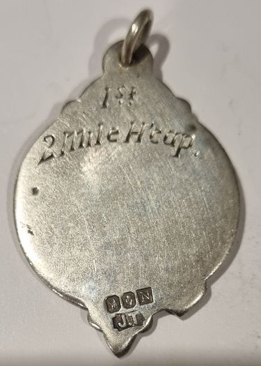 GAA Silver Medal Engraved & Hallmarked 1954 Avodalea AC 2 Mile Handicap 10.0g