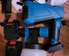 88VF 1500W 1000ML Cordless Electric Spray Gun with 3Nozzle Flow Control Airbrush High Power Paint Sprayer For Makita 18V Battery