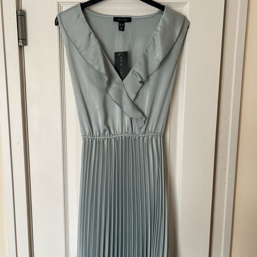 Satin Midi Dress UK14