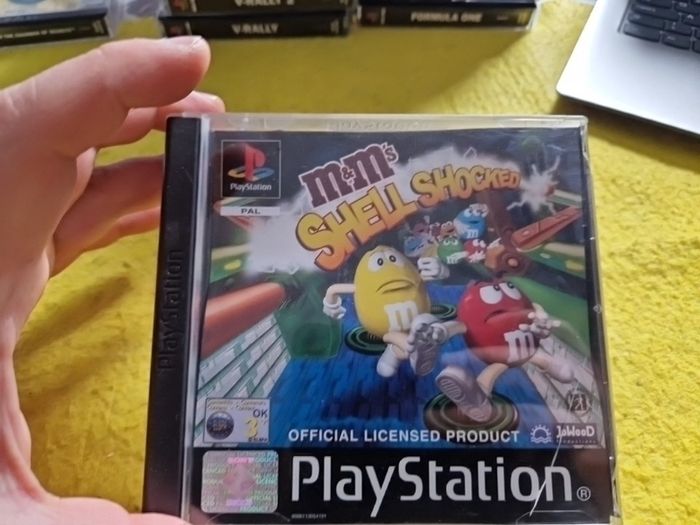 M&M s Shell shocked PlayStation1 Ps1 PlayStation2 Ps2 Games Original