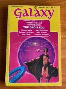 Science Fiction magazin 'Galaxy' April 1974