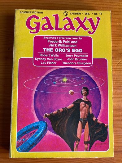 Science Fiction magazin 'Galaxy' April 1974