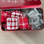 2 ikea Christmas Paper garlands Snowmen and presents. Image 3