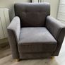 Armchair with footstool Image 2