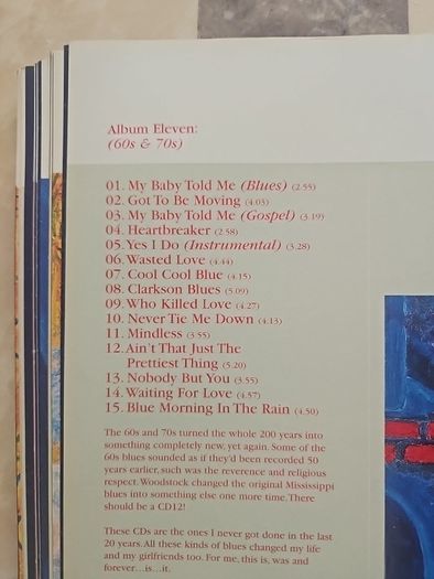 Chris Rea 11CD + DVD Boxset - (Blues Guitars)