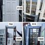 Misfit doors and windows