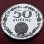 Hungary / Magyar  50 Forint Liberation Silver Coin Image 5