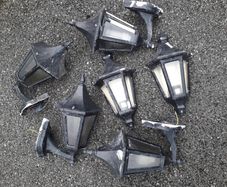 Outdoor wall lights