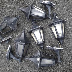 Outdoor wall lights
