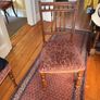 4 Edwardian chairs Image 3