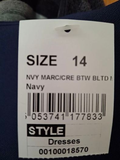 bnwt dress Navy