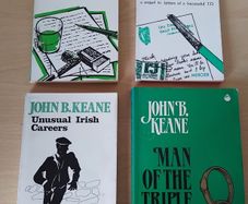 4 x John B Keane p/b Letters of x2/Unusual Irish Careers/Man of the Triple Name FREEPOST