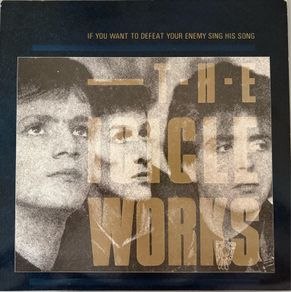 The Icicle Works - If You Want To Defeat Your Enemy Sing His Song. Embossed cover (front and back) version. Mint. Bargain!