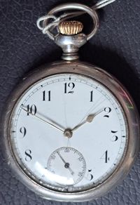 Silver Waltham Pocket Watch - Model 1888 - 1894c