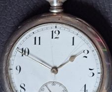Silver Waltham Pocket Watch - Model 1888 - 1894c