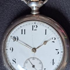 Silver Waltham Pocket Watch - Model 1888 - 1894c