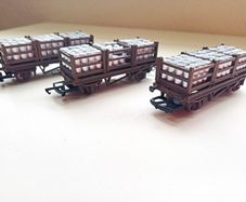 Model  Railway Irish Guinness Wagons