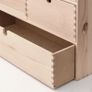 Mini chest of drawers, pine, 42x18x32 cm Image 2