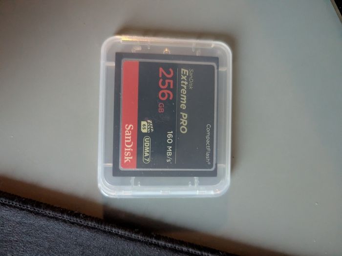 Sandisk compact flash card 256gb extreme pro