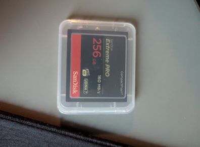 Sandisk compact flash card 256gb extreme pro