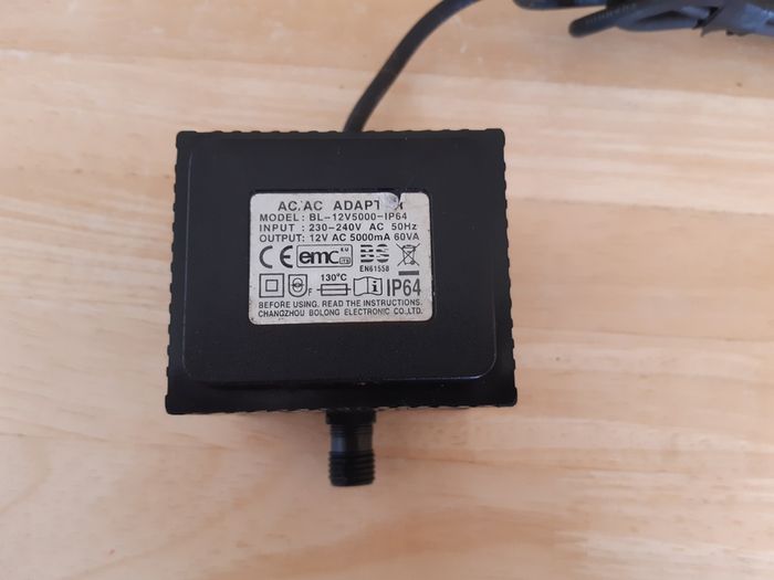 12VAC 60VA Transformer