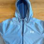 Blue and Grey Under Armour Windbreaker Image 2