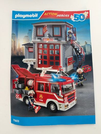Playmobil Fire Station & Truck (71603)