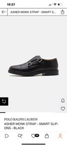 Ralph lauren monk strap shoes